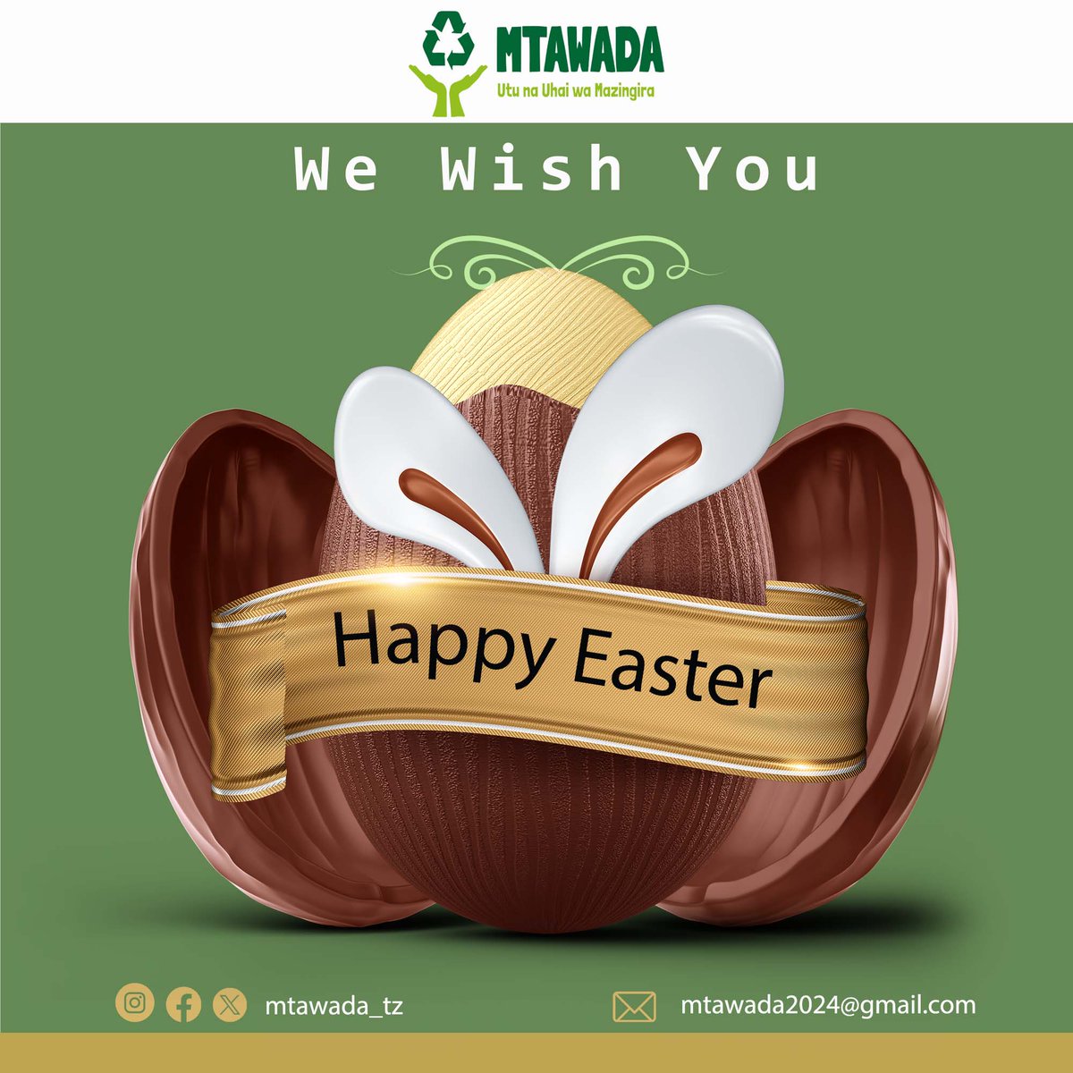 #HappyEaster 
#sisinimashujaawamazingira