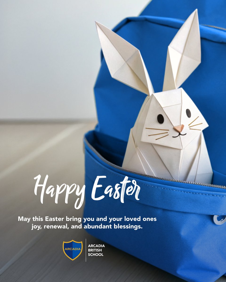ArcadiaSch's tweet image. May this season of hope and renewal inspire us to embrace kindness, reflect with gratitude, and look ahead with optimism. We wish our students, families, and staff a restful and meaningful Easter filled with peace, joy, and togetherness. 🕊️
#Easter #HappyEaster #UAE #Dubai
