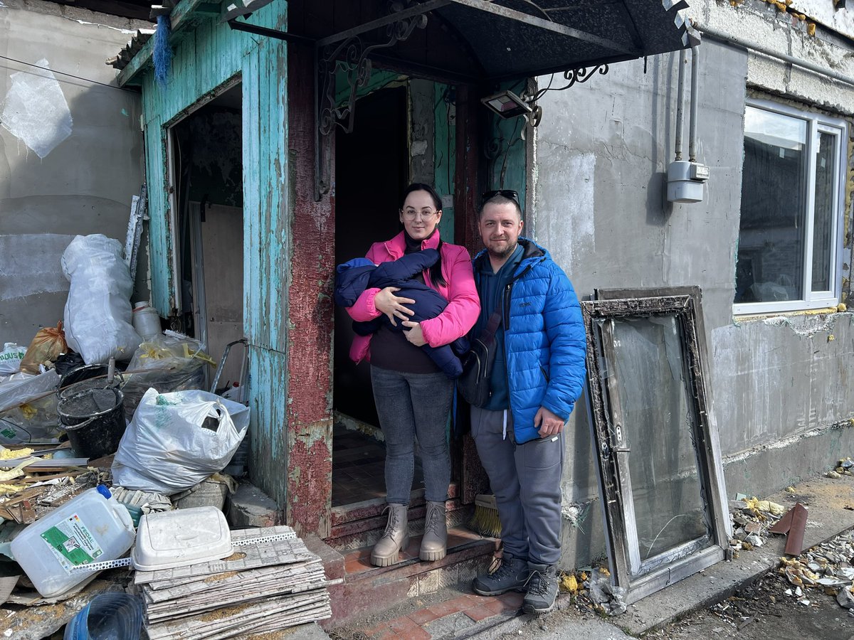 This Easter, as families gather with hope in their hearts, the spirit of resilience shines across 🇺🇦.

UNHCR stands with the people of Ukraine — today and every day — helping them rebuild, heal &amp; stay strong amidst the everyday hardship.