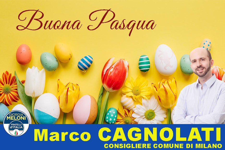 In questi giorni speciali, voglio augurare a ciascuno di voi una Pasqua piena di serenità, affetto e momenti autentici.

Buona Pasqua ! 🎊🎉🪺

#pasqua2025 #pasqua25 #buonapasqua #pasqua #marcocagnolati #cagnolati