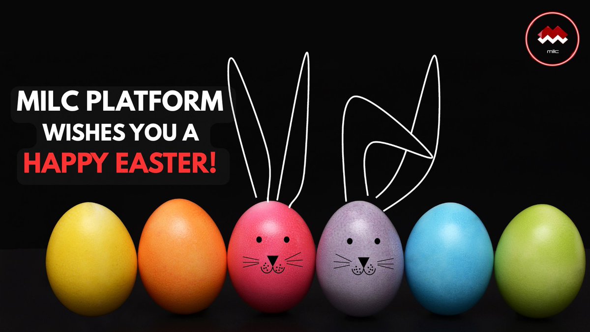 MILCplatform's tweet photo. 🐰🌿 Easter Greetings from MILC Platform 🌿🐰

May this season of renewal bring fresh energy to your goals and bright visions for the future.

As we build the foundations of the Web3 world, we wish you joy, inspiration, and meaningful connections.

Here’s to new growth—in life and on the blockchain.

$MLT