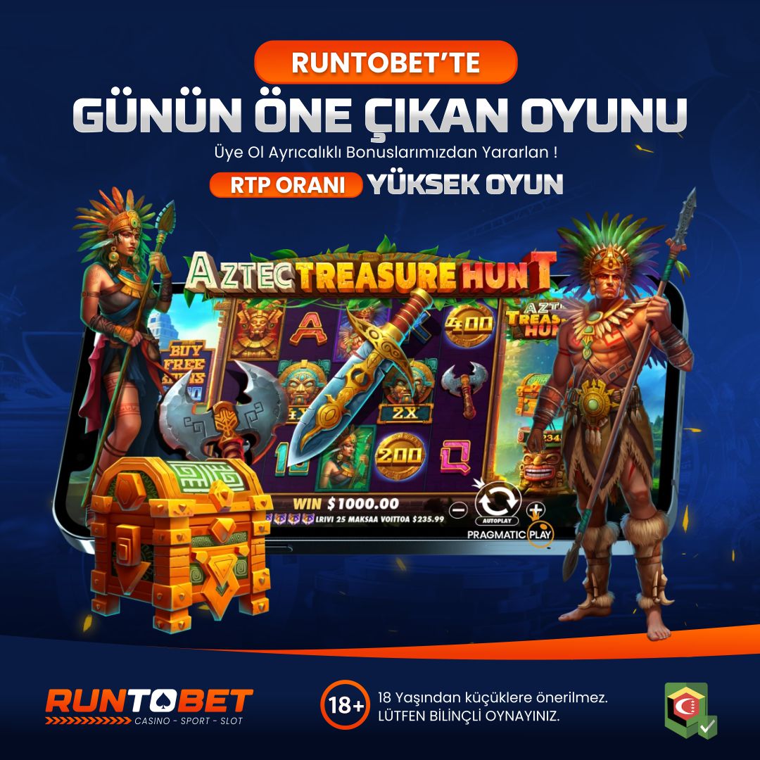 Runtobetyeni's tweet photo. 💰 RuntoBet günün en çok kazandıran oyunu.💪🏻

🎲 Aztec Treasure Hunt 🎰

Siz de gelin ve %100 HOŞ GELDİN ya da ÇEVRİMSİZ bonuslarımızdan faydalanın, hemen kazanmaya başlayın!

🌟 https://t.co/ouPpgPnIvl 🌟

#casino #slot #OnlineCasino #runto #casinoslot #kazan #kesfet #runtobet https://t.co/GijP4dYh7k