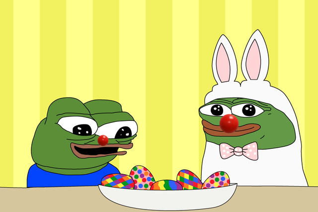 LFG_PEPE's tweet photo. Happy Easter!
#LFGPEPE #PEPE #1000X https://t.co/efQGogSkwK