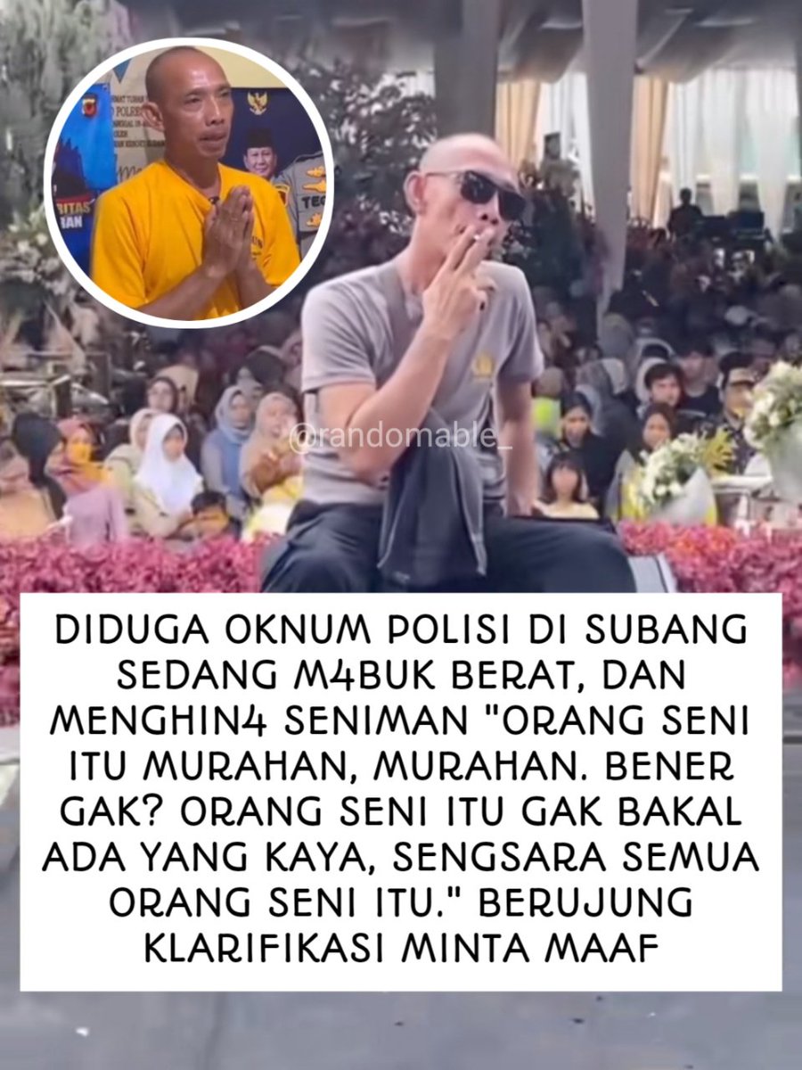 randomable_'s tweet photo. Seorang aparat dengan lantangnya ngomong orang seni itu "MURAHAN" "SENGSARA" pantaskah ngomong kayak gitu??

ini beneran lagi tugas tapi m4buk berat??🤔bisa-bisanya😌 https://t.co/DqUFQamIYL