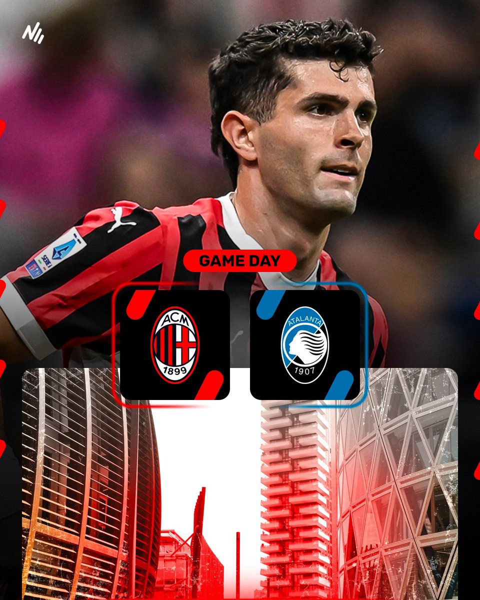 noimilanit's tweet photo. Game Day! 🔴⚫️
🏆 Campionato Serie A | Giornata 33
⚽️ Milan 🆚 Atalanta
📍 Stadio Meazza (Milano)
🕔 20.45
📺 DAZN

#Milan #SerieA #MilanAtalanta https://t.co/WEWd8NedXj