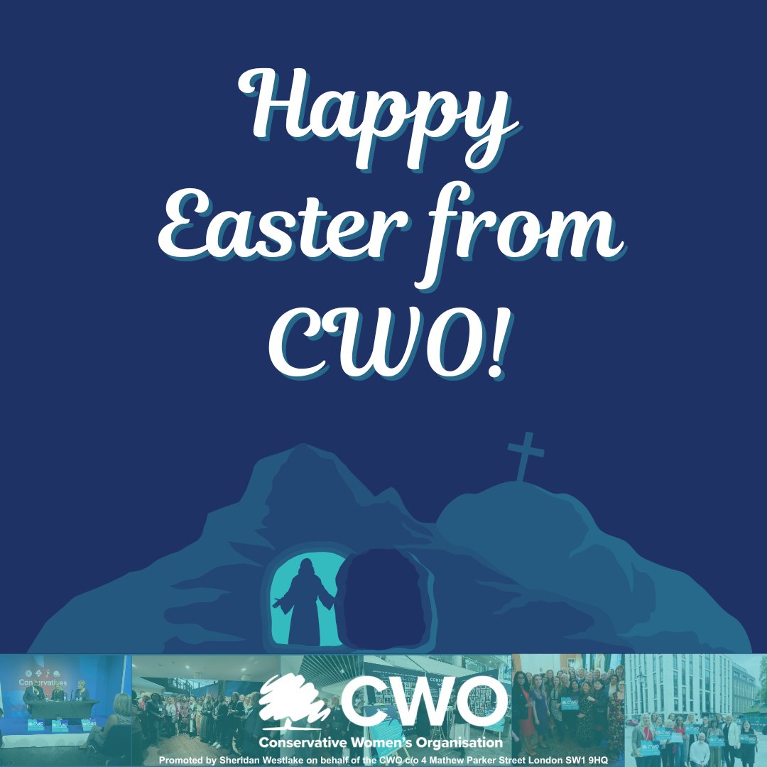 Happy Easter from CWO! ✝️🐣