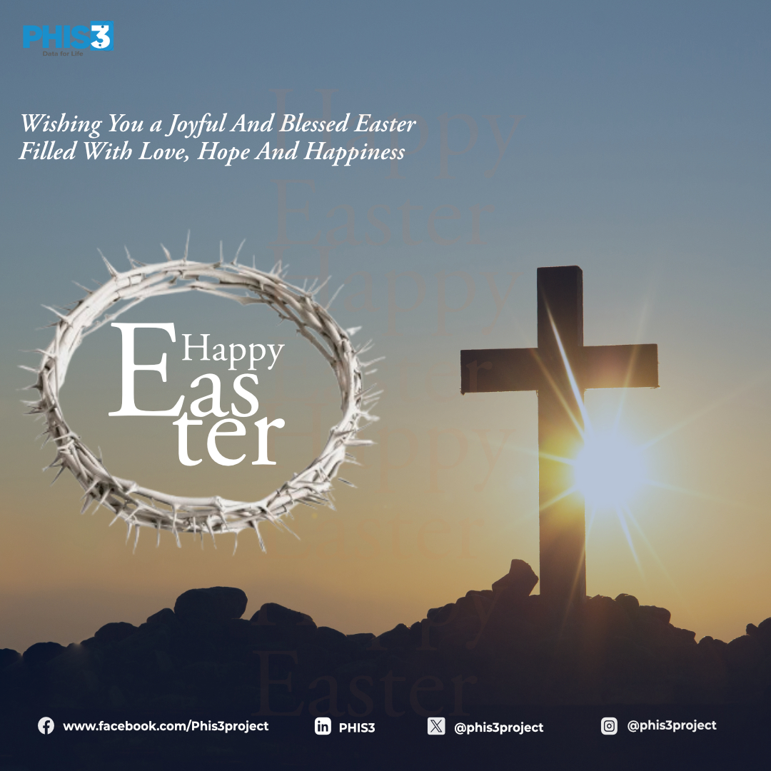 Phis3Project's tweet image. May this season of renewal fill our hearts with peace, our souls with hope, and our lives with joy.

Happy Easter from all of us @Phis3Project 

#EasterSunday
#RessurectionSunday
#HeisRisen