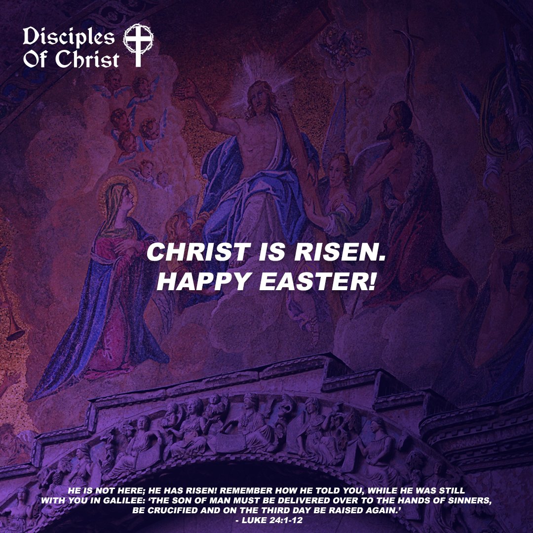 Christ is risen.

Happy Easter! ✝️☦️
