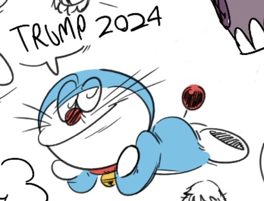 AMSTUDIOS13's tweet image. Doraemon looked seductively into the camera and uttered these two words