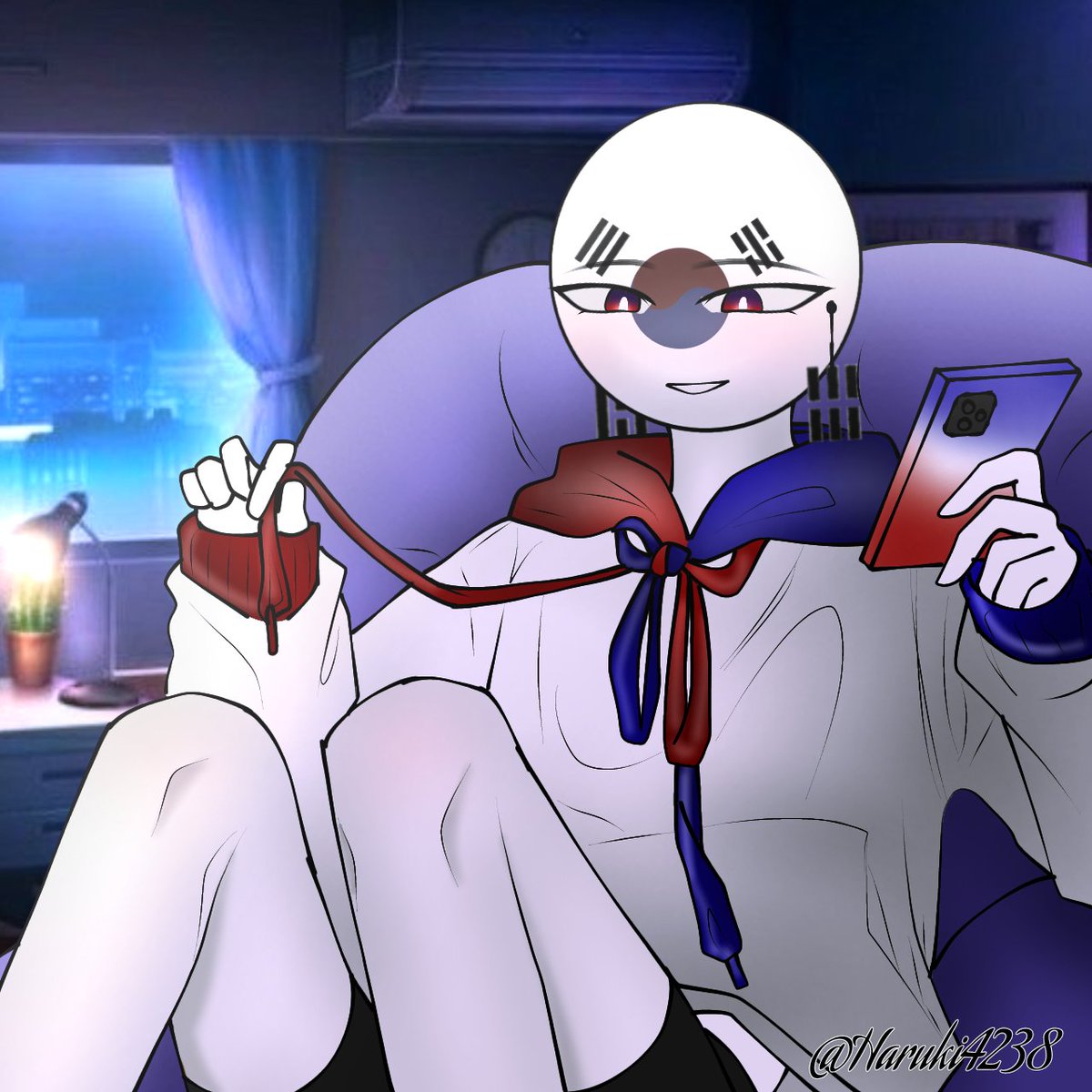 Roman_4329's tweet photo. #CountryHumans #SouthKorea https://t.co/d6Ln7c6cdO