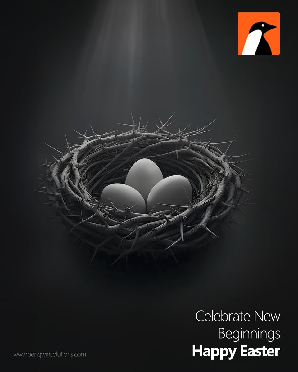 PengwinSOLN's tweet image. This Easter, let your digital dreams take flight! 🐣🚀
At Pengwin Solutions, we turn fresh ideas into powerful solutions—just like Easter brings fresh hope and new beginnings.

#pengwinsolutions #HappyEaster #Easter2025 #EasterVibes #NewBeginnings #EasterJoy #SpringVibes #Easter