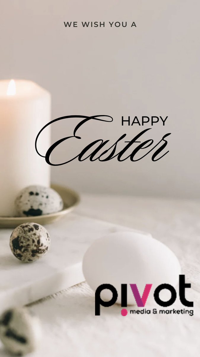 Pivot Media (@pivotmediaug) on Twitter photo Wishing you a happy and peaceful Easter! May this season bring you joy, renewal, and special moments with loved ones.
#PivotPR Wishing you a happy and peaceful Easter! May this season bring you joy, renewal, and special moments with loved ones.
#PivotPR