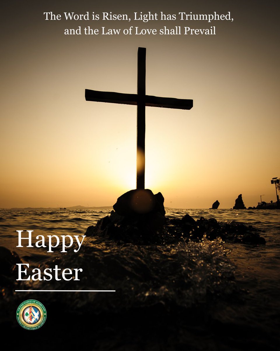 DGLofLebanon's tweet photo. The Word is Risen, Light has Triumphed, and the Law of Love shall Prevail

#dgll #grandlodge #lebanon #districtgrandlodgeoflebanon #easter #scotland https://t.co/okjThNVGbD