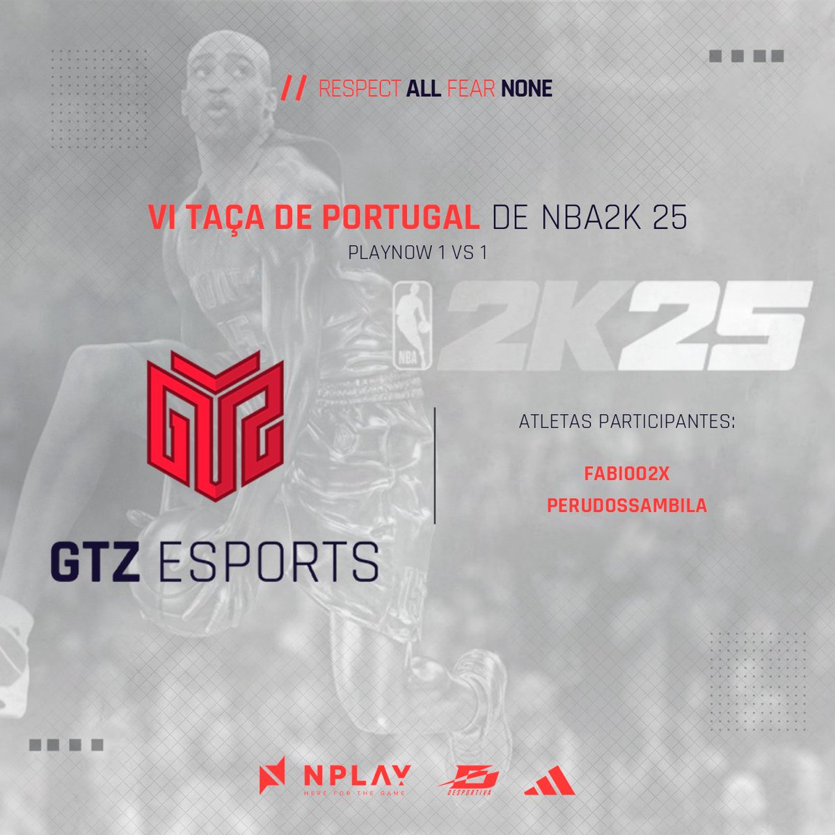 GTZ Esports (@gtzesports) on Twitter photo E nem no Domingo de Páscoa temos descanso… 😫
Os nossos atletas de NBA2k25, Fabioo2x e PerudosSambila, vão disputar a Final Four da <a href="/fpbasquetebol/">Basquetebol Portugal</a> VI Taça de Portugal de 2K no modo Playnow em 1 vs 1 🏀
Acompanha a competição e os nossos jogadores em:
📺: E nem no Domingo de Páscoa temos descanso… 😫
Os nossos atletas de NBA2k25, Fabioo2x e PerudosSambila, vão disputar a Final Four da <a href="/fpbasquetebol/">Basquetebol Portugal</a> VI Taça de Portugal de 2K no modo Playnow em 1 vs 1 🏀
Acompanha a competição e os nossos jogadores em:
📺: