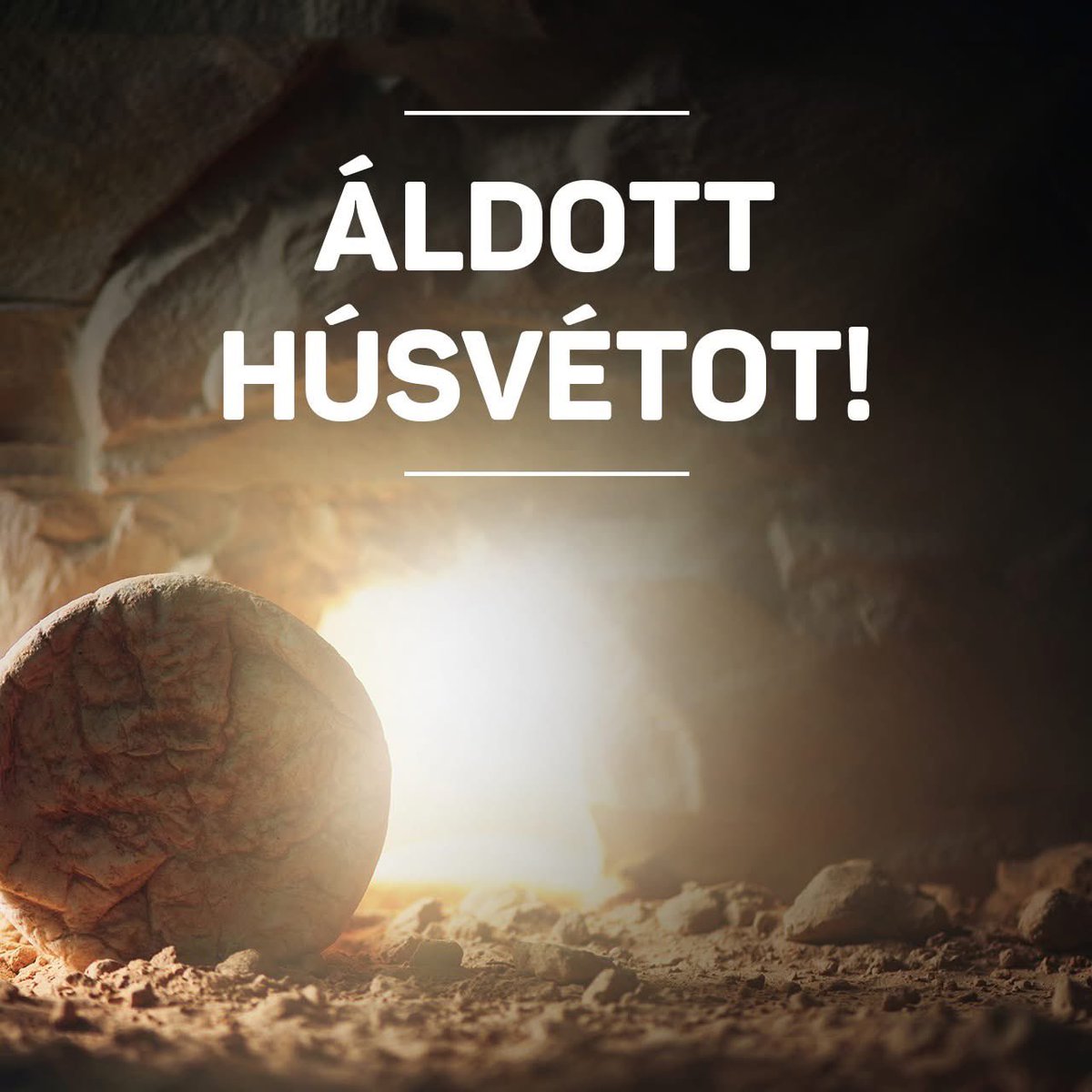 He has risen.

Happy Easter!
