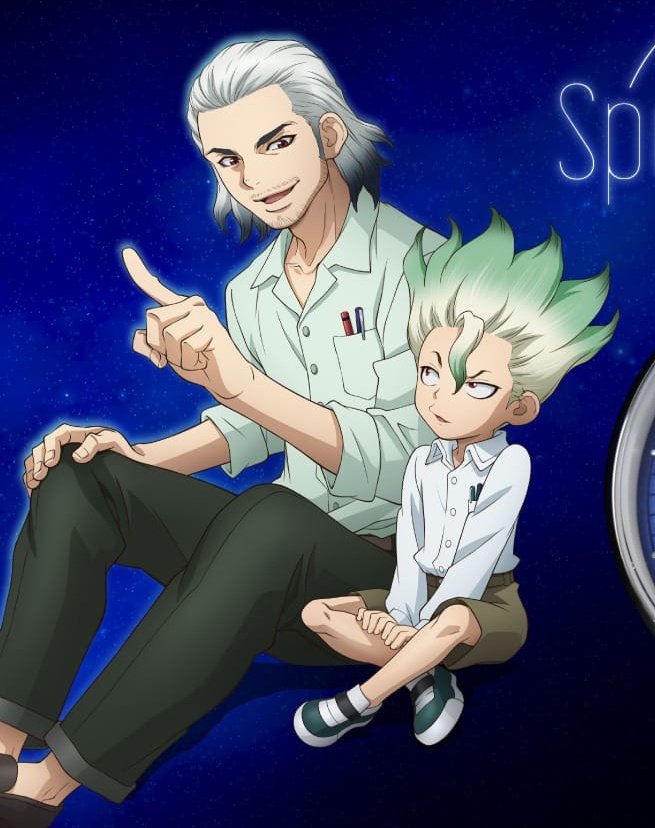 B128khnsh's tweet image. wanted to draw this in my style
#DrSTONE #dcst #senkuishigami