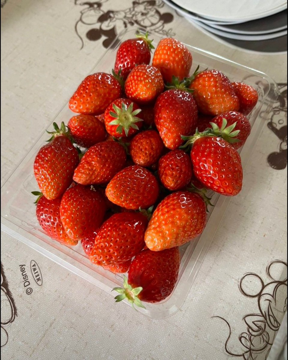 よしおちゃん🍓摘んで来てくれたのね✨
ごちそうさま🙏
今度ツーリング行こうね(笑)