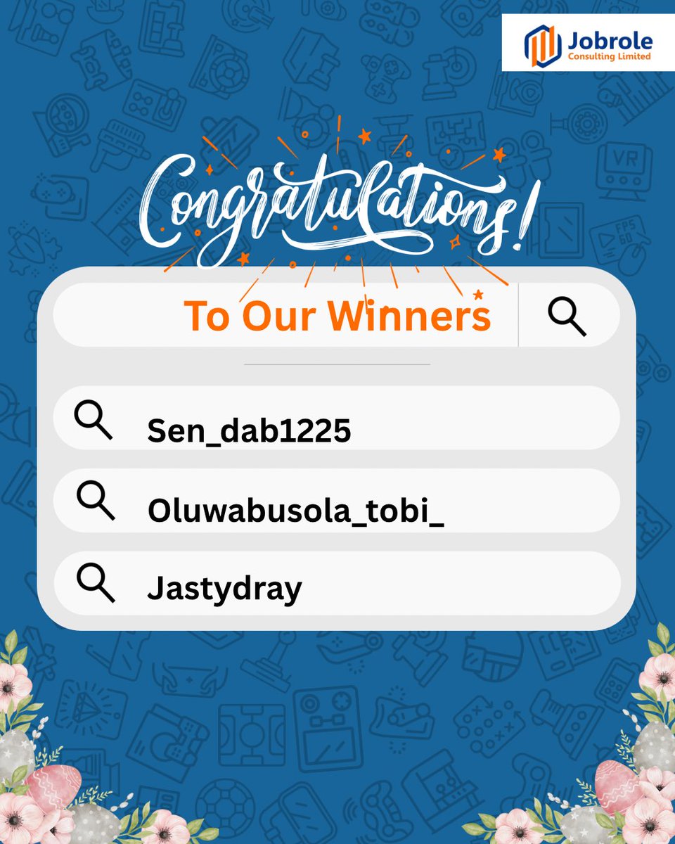 jobroleng's tweet photo. The spotlight’s on our top performers of the Holidays! ✨You’ve shown skill, drive, and dedication and we see you!
Stay tuned, more is coming.
Follow @jobroleng , tag a friend, and use #JobRoleTrivia to get noticed.
#GrowWithJobRole #CareerWins #JobRoleHQ #Easter2025 https://t.co/xoVGvRchiM