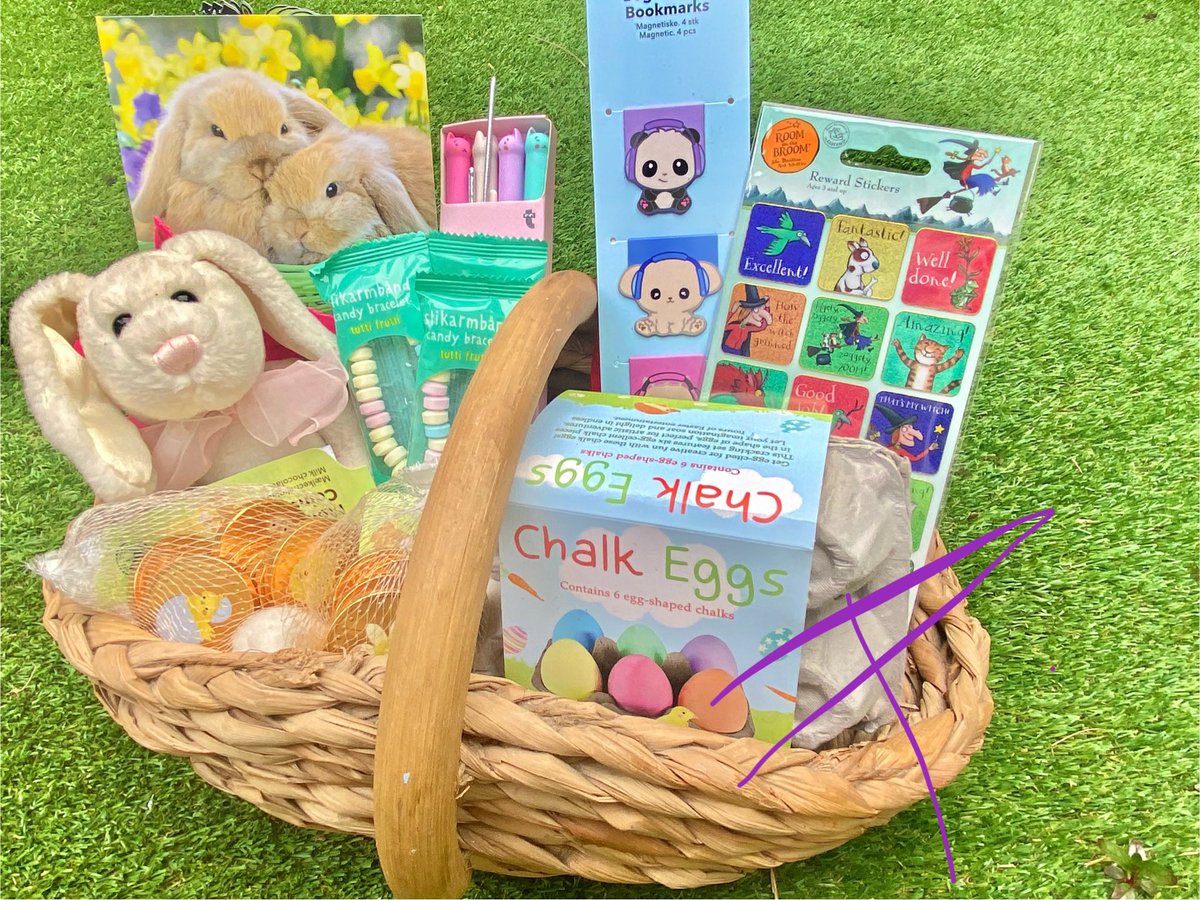 ☺️Happy Sunday to you all!  Whatever you’re doing, hope you have a lovely day…☀️
( 🐥Basket’s ready for a little egg hunt later!🐣)