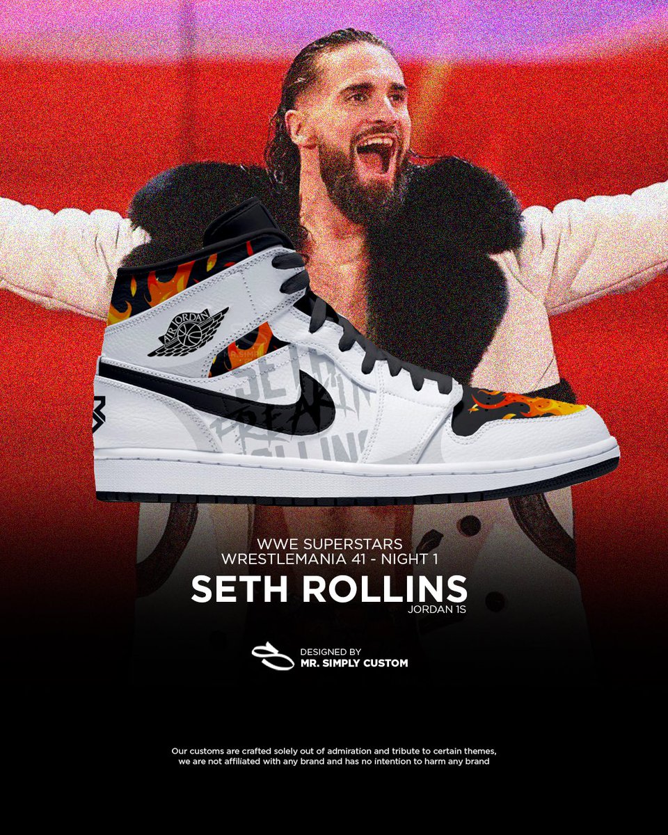 MrSimplyCustom's tweet image. Some of the Design I made while watching @WWE #WrestleMania41 - Goddamit Paul Heyman. #WrestleMania