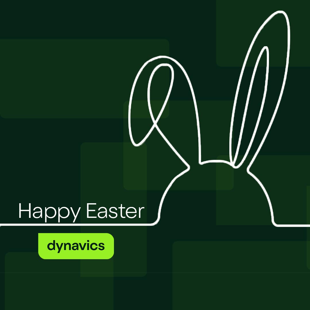 From all of us at Dynavics, we would like to wish you a Happy Easter! 🐰🐣🍫

Hope you are enjoying the long weekend! 

dynavics.co.uk