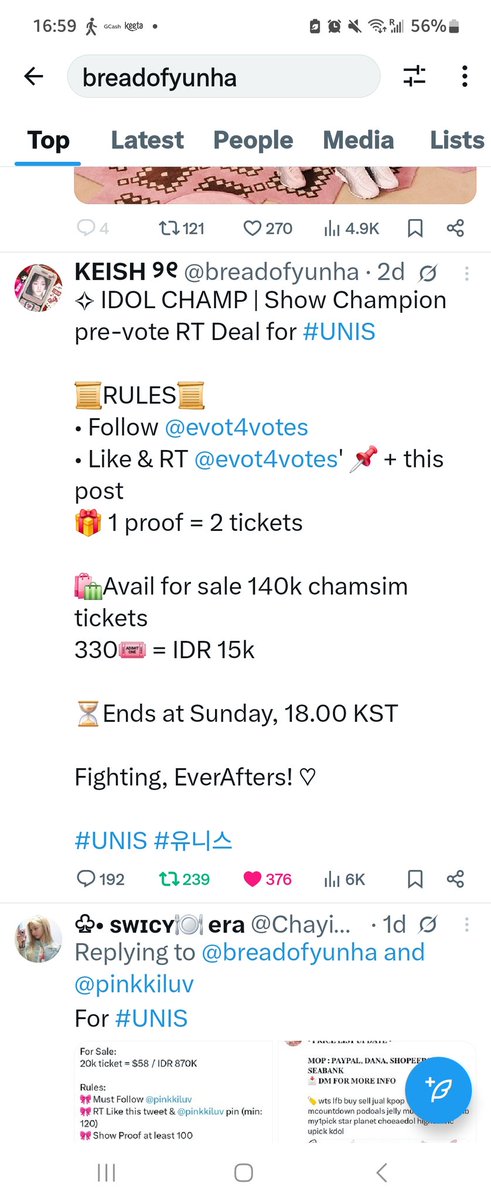 LegallySwicy's tweet photo. @breadofyunha @evot4votes for UNiS https://t.co/b6nMhGDgGk