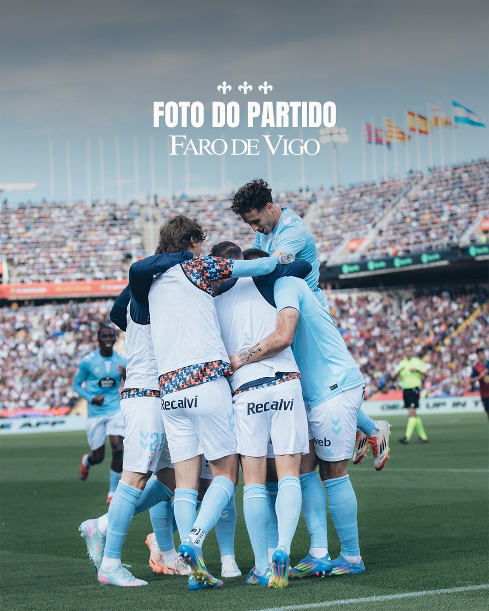 O Celta é o máis grande.

Sempre con vós, sempre por vós 🩵

<a href="/Farodevigo/">Faro de Vigo</a> ⋄ #BarçaCelta