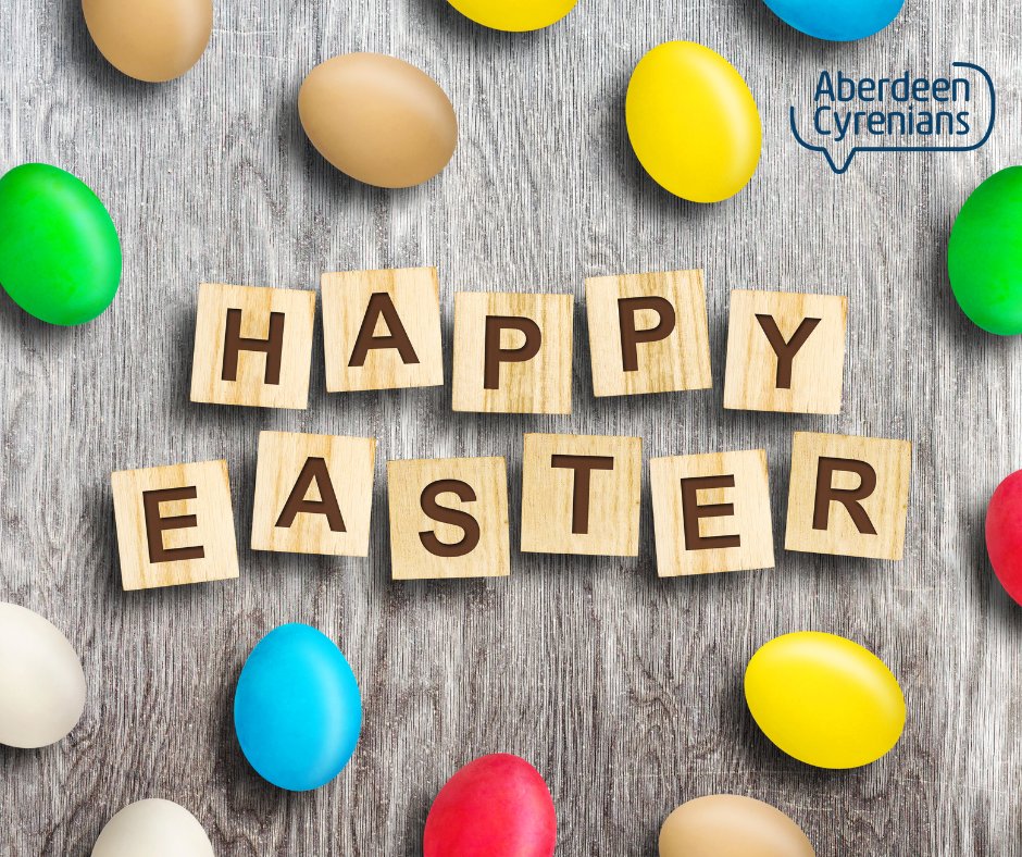 🌷🐰 Happy Easter to those who are celebrating, from everyone at Aberdeen Cyrenians.🌼✨ 

A huge thank you to everyone for your support and kindness towards our community 💖

Continue to make a difference here loom.ly/jjsTN1g