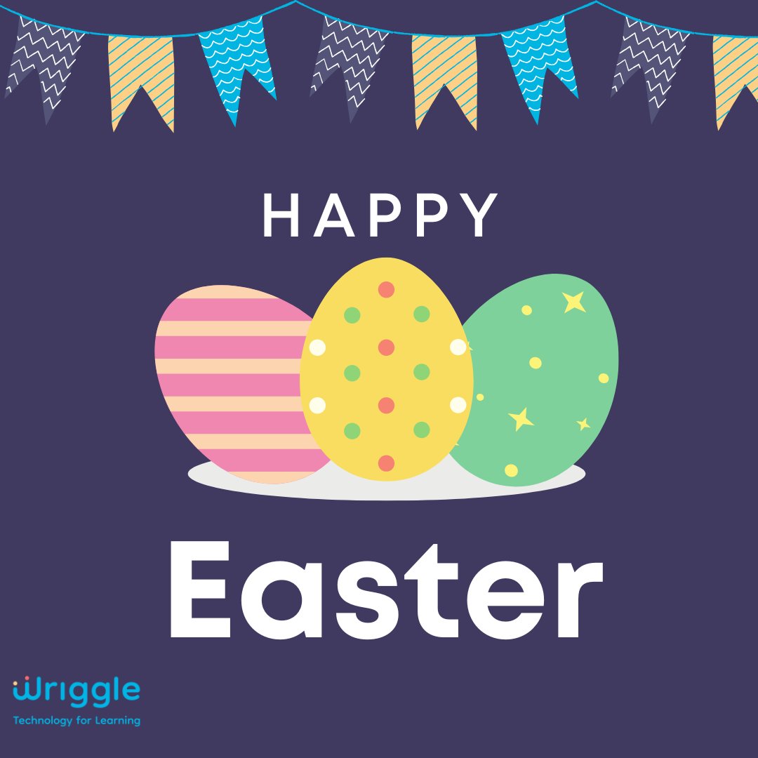 Wishing you a joyful and restful Easter from all of us at Wriggle! 💛