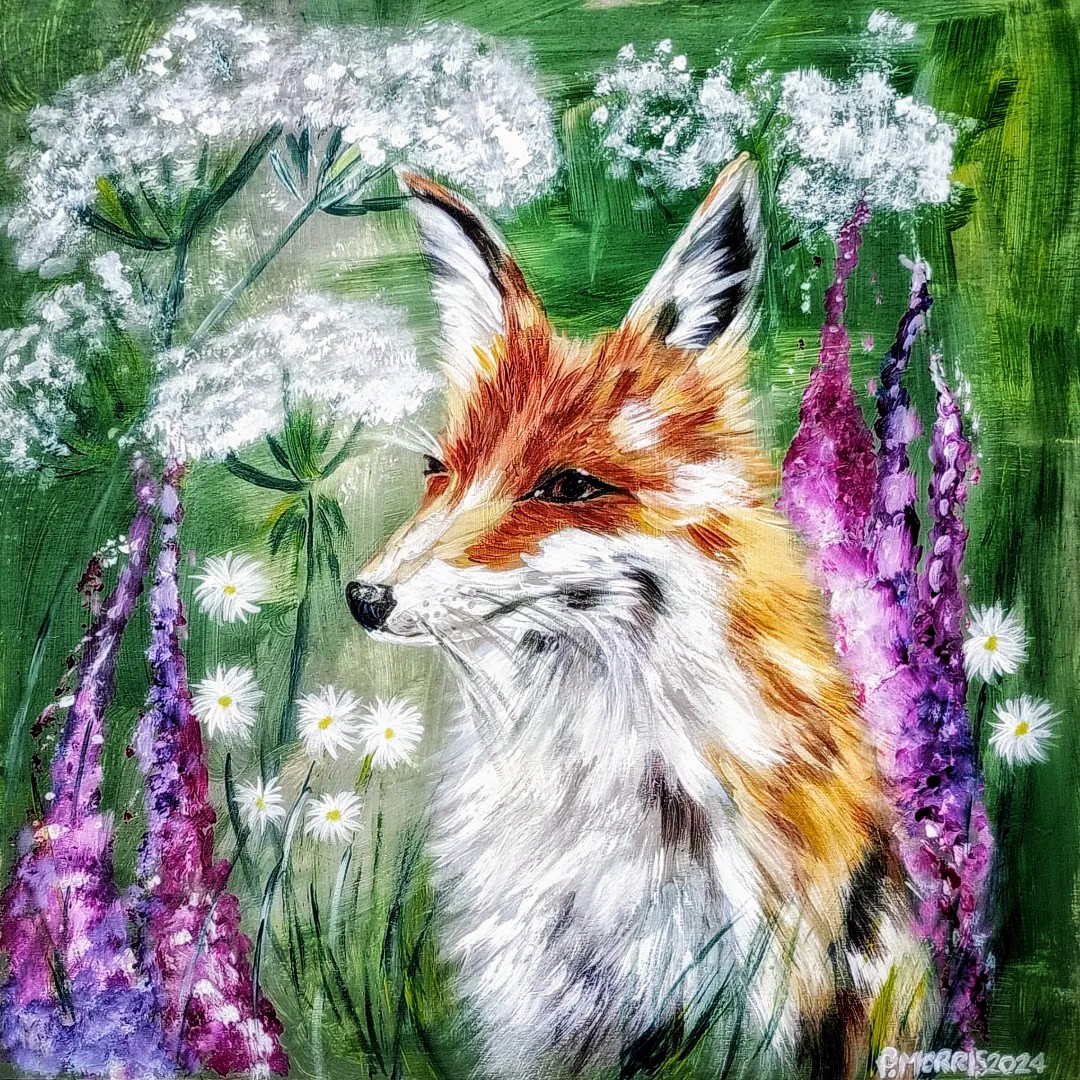 In Irish mythology, Sionna is known as the fox goddess and the goddess of the River Shannon. She's revered for her beauty, cunning, and shapeshifting abilities, capable of transforming between human and fox forms. 
Art my own.
#FolkloreSunday #SundayFringe