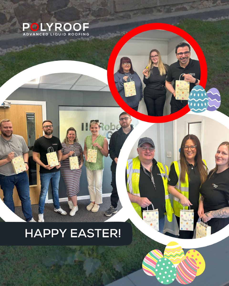 Happy Easter from everyone at Polyroof! We hope you are all enjoying the bank holiday weekend. 🐣⭕

#happyeaster #polyroof