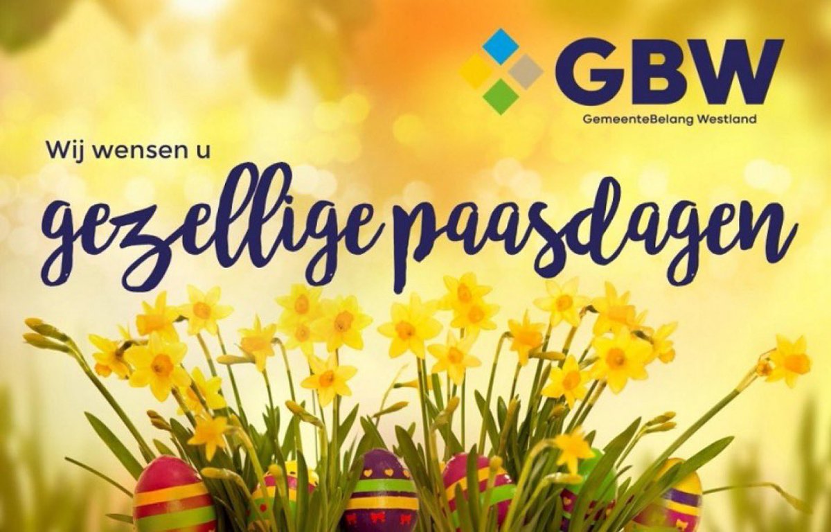 Wij wensen u gezellige paasdagen. #wldebat