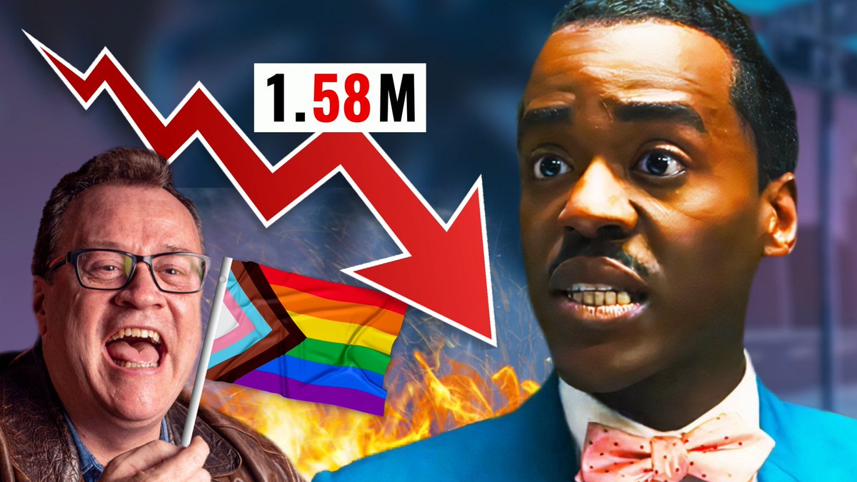 StarWhovian's tweet image. Doctor Who has just recorded its LOWEST ever overnight ratings for an episode 📉
Lux: 1.58m
Previous lowest was "The Robot Revolution" with 2.00m. The first episode EVER to drop below 2 million in overnight viewership.
Doctor Who is FINISHED.
#RIPDoctorWho
