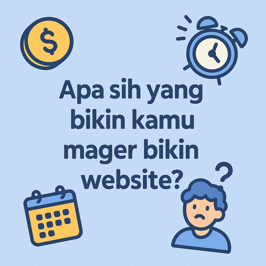 webhostmu's tweet photo. Komen 1 hal yang bikin kamu males bikin website…

⏳ Ribet?
💸 Biaya?
😵 Gak ngerti teknis?

Curhatin di kolom komen, yuk! Siapa tau bisa jadi konten edukasi kita berikutnya 😉

#curhatdigital #websitebisnis https://t.co/KmF8VkpXSK