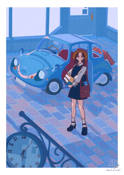 の外の絵たち