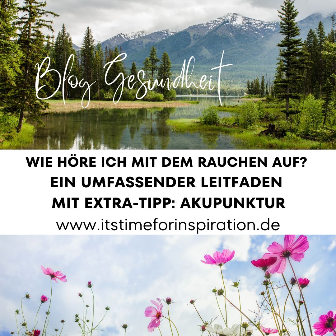 BlogItstimefor's tweet image. #Blog von It´s time for Inspiration.. klicke hier und lese weiter! #ItsTimeForInspiration

Wie höre ich mit dem #Rauchen auf? – Ein umfassender Leitfaden mit Extra-Tipp: #Akupunktur

Warum ist das Aufhören so schwer? #Suchtüberwindung #Raucherentwöhnung

itstimeforinspiration.de/blog/gesundhei…