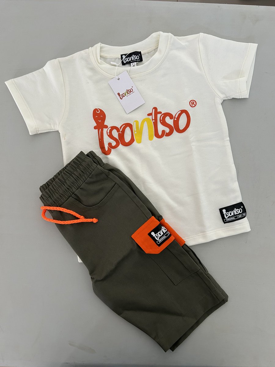 tsontso_kids's tweet photo. https://t.co/DqXKc7Z6rA boys outfit 
from 1 year old
#TsontsoKidsWear https://t.co/Vjt3xA2TGW