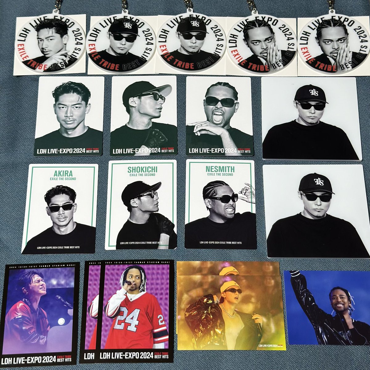 xtwiss's tweet photo. LDH LIVE EXPO 2024 交換
譲→SHOKICHI AKIRA ネスミス TAKAHIRO ランペ ジェネ TJBB バリ リル
求→TETSUYA ケンチ NAOTO 他
カフェステッカー: EXILE

異種交換◯ フォトカード他複数あり 都内手渡しまたはまとめて郵送

B賞 C賞 サイン色紙 D賞 会員証風ステッカー コースター アクキー EXPOロト https://t.co/baTSI6F4Rn