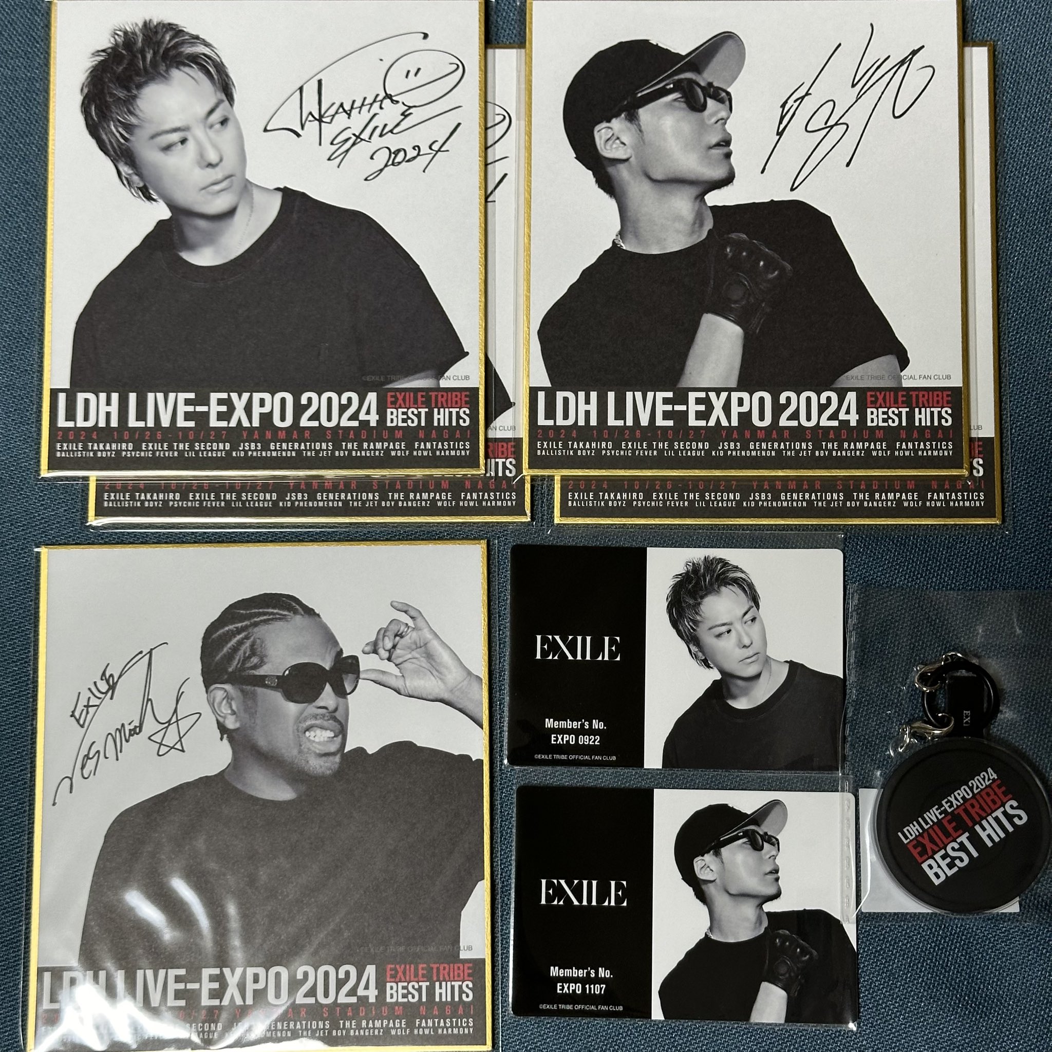 EXPOロト FANTASTICS撮り下ろしアクリル A賞 LDH EXILE TRIBE FAMILY FC ロト