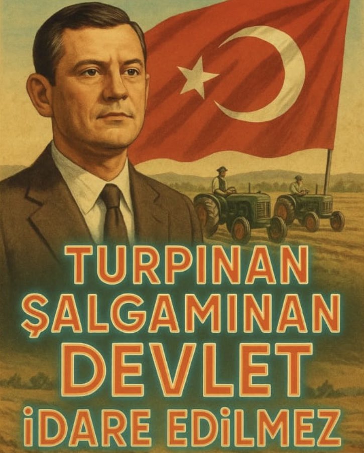TURPINAN ŞALGAMINAN DEVLET İDARE EDİLMEZ!