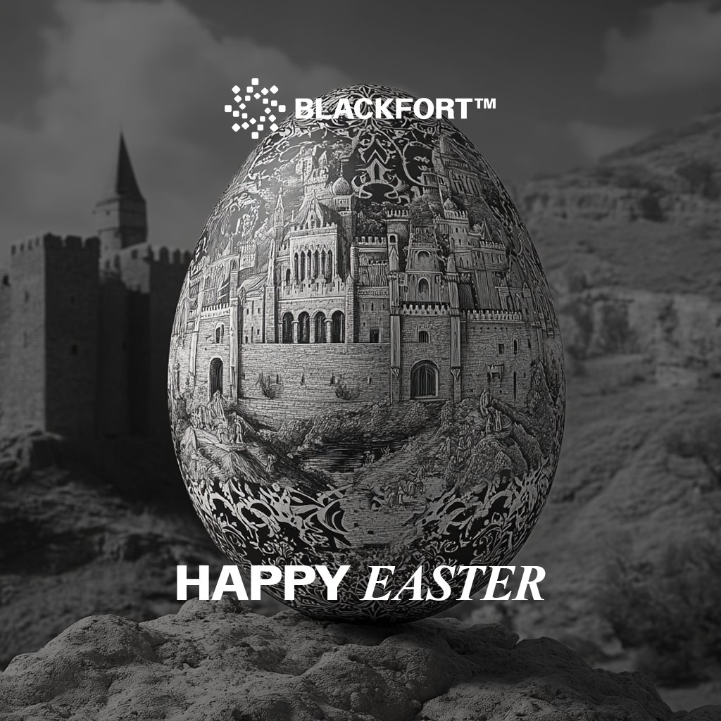 blackfort's tweet photo. From our fortress to yours—may your Easter be filled with hidden treasures, bright beginnings, and a little bit of blockchain magic.

Happy Easter from the BlackFort family! 🩶

#HappyEaster #BlackFort https://t.co/e2qVoCLSz5