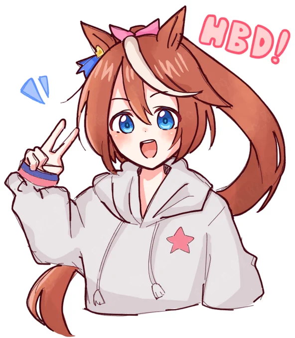 テイオー Happy Birthday!! #トウカイテイオー生誕祭2025  #ウマ娘  #トウカイテイオー 