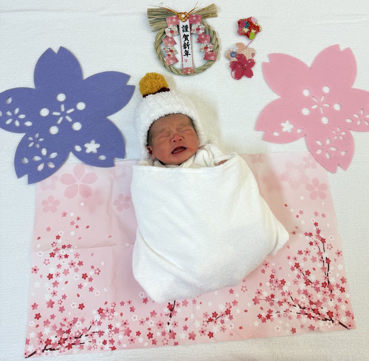 suguruhanada's tweet photo. お久しぶりです。
かなり遅くなりましたが、令和7年1月11日、花田家に元気な男の子が生まれました👶
34時間、妻と息子が頑張ってくれて母子共に健康でした。僕もテニスボールを10時間押して出産の立会いしました🤱
そして本日、息子が100日になりました✨おめでとう🎉
パパとママ頑張るね👨💪 https://t.co/qb3PNHRv9G