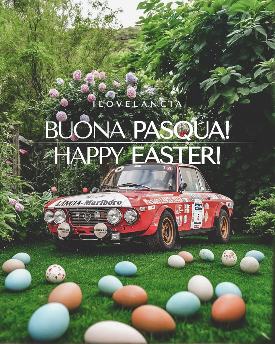 Buona Pasqua a tutti i lancisti!
Happy Easter to all Lancia fan!

#lancia #ilovelancia #happyeaster #buonapasqua