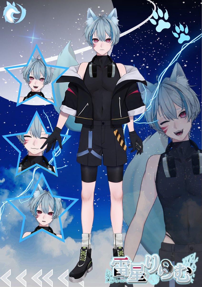 raibosi_riramu's tweet image. 再デビュー!?
時空を超えてやって来た
狼ゲーマー見習の雷星りらむです!!
サイトは後日公開
illustration/Modeling
熊ノ 宇弐様( @Kumano20080703)
名前ロゴ
ひまみなデザイン様( @Himamina_SNS )
#vtuber
#vtuber準備中
#VTuber準備中だけど推されたい
#RT希望