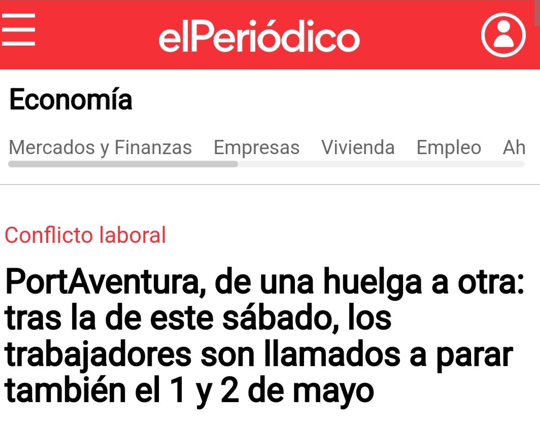 SindicatoSad's tweet photo. Todo nuestro apoyo a los trabajadores y #trabajadoras de #PortAventura🔥 por la defensa de una #vidadigna y un #empleo digno🫡.
Resulta indigno que un sector tan lucrativo reporte bajos salarios.
Hoy nos dais a tod@s ejemplo y esperamza💡
#tarragona  #laboral #justiciasocial https://t.co/66kh7soKDL