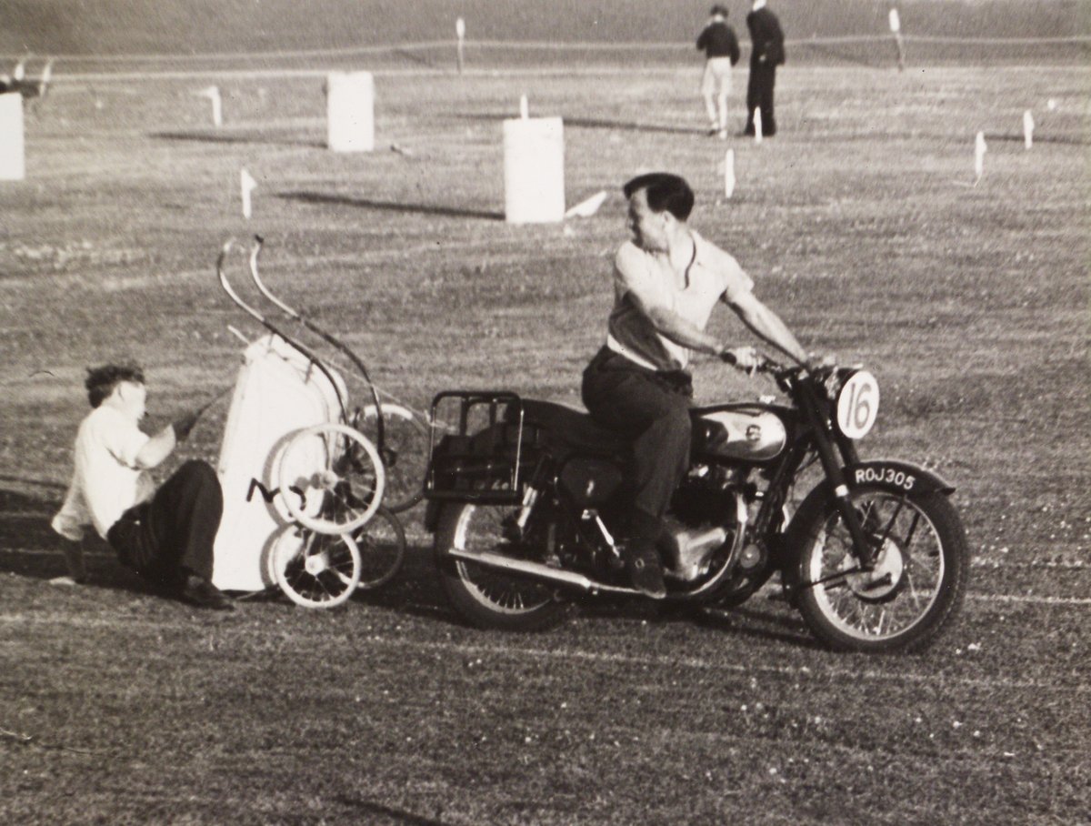 IsleOfManPRO's tweet image. Of all the great sportspeople the Isle of Man has produced through the years, many have gone unsung due to the low profile of their discipline. We'd like to remedy this by saluting these champions of pram-racing and haggis-hurling. #FunAndGames #Archive30 #ManxArchives
