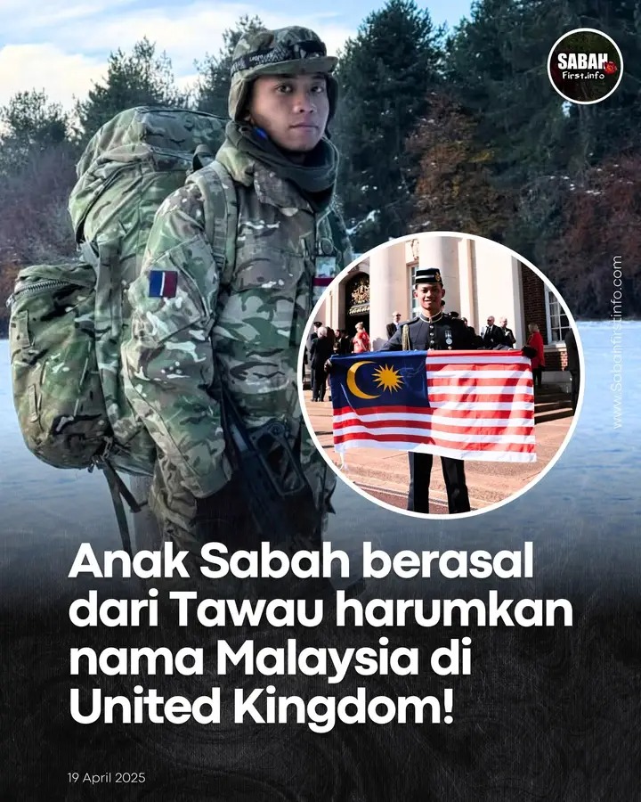 AnakSabah Muhammad As'ad Natamuddin berjaya menamatkan latihan ketenteraan di salah sebuah institusi ketenteraan paling berprestij di dunia iaitu Royal Air Force College Cranwell, United Kingdom.

Credit Sabah first info.