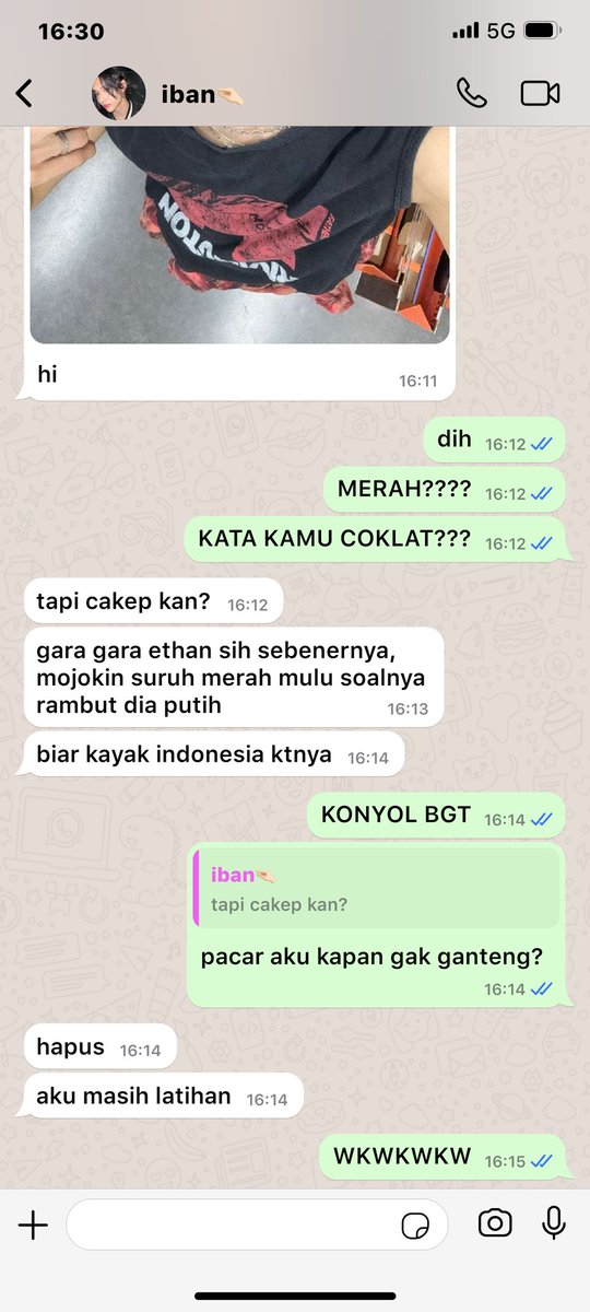 pawwrites's tweet photo. Iban & Tere (#doustane), si brondong ganti warna rambut lagi. https://t.co/ErRBjx3igq