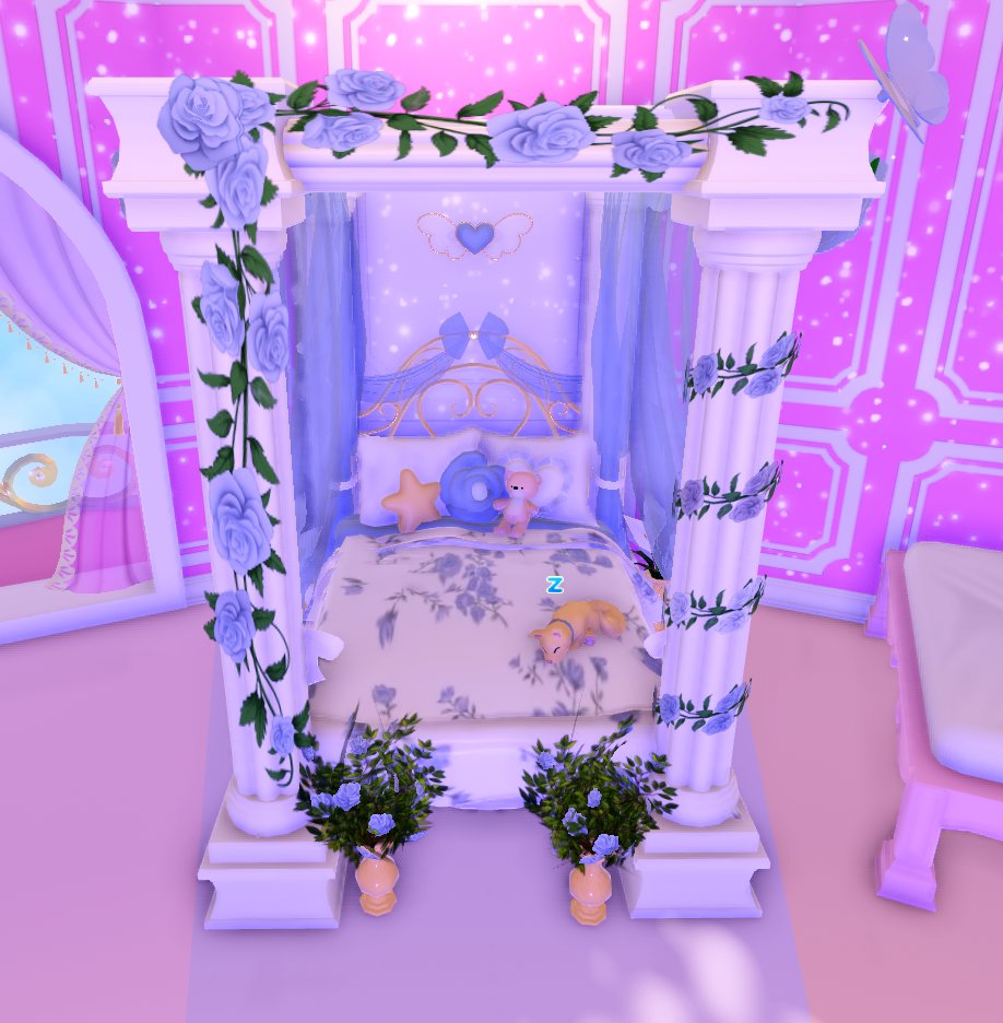 Finished my sleepover bed! 🩵